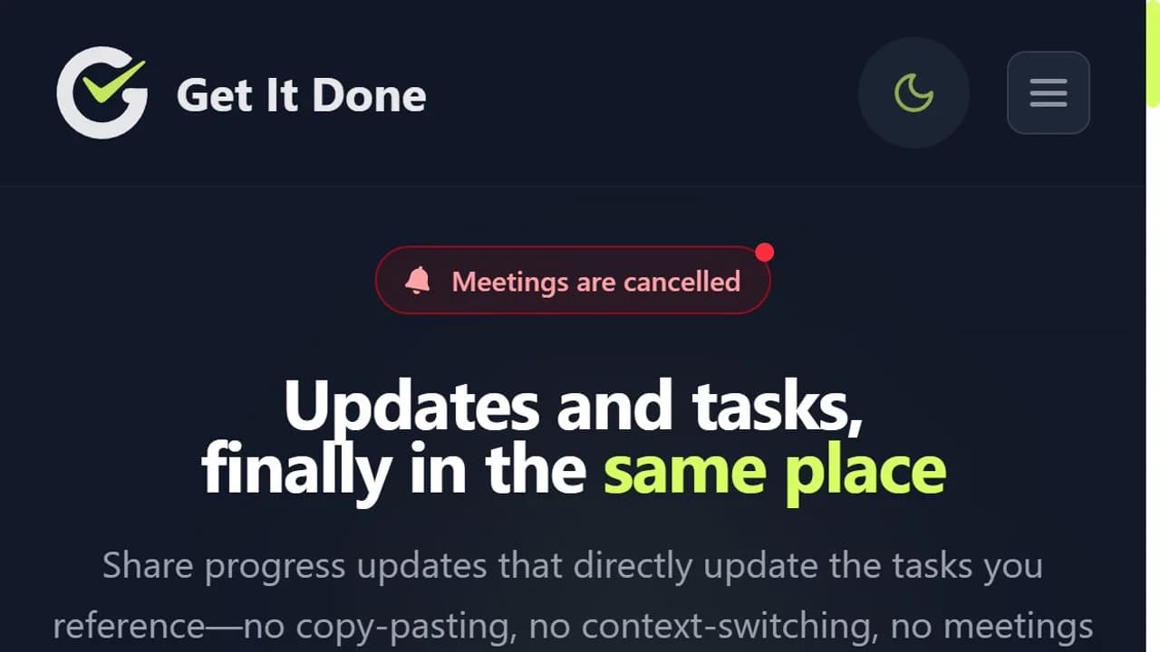 GetItDone screenshot